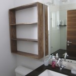 bathroom shelves